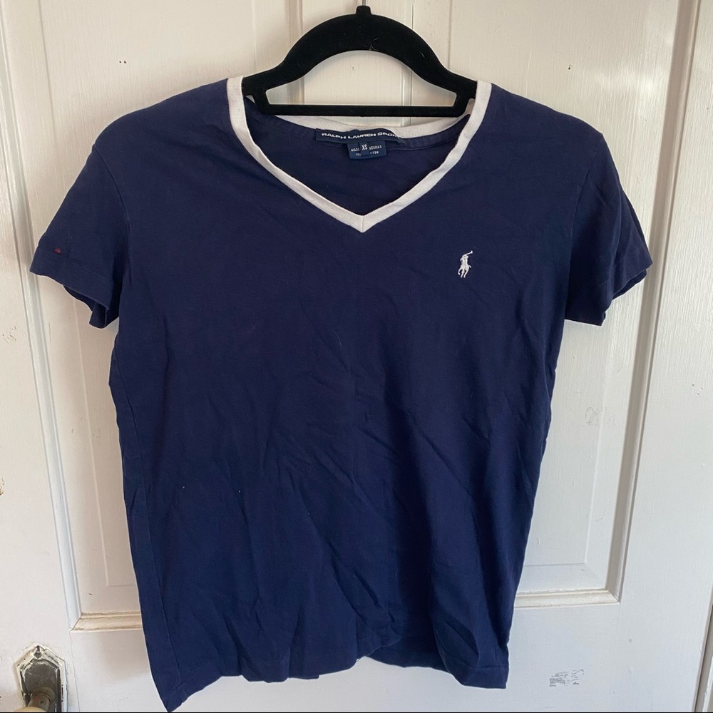 Navy Blue Polo Tshirt